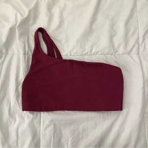 Lululemon one shoulder bra